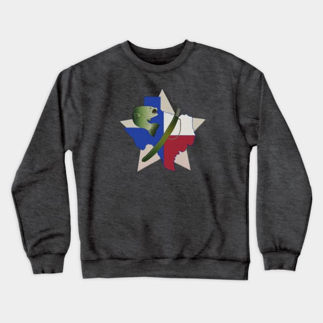 Everything's Bigger In Texas Rig Crewneck Sweatshirt by Spatium Natura